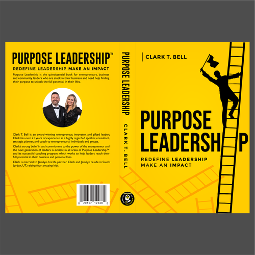 Purpose Leadership Book Cover Design by MUDA GRAFIKA