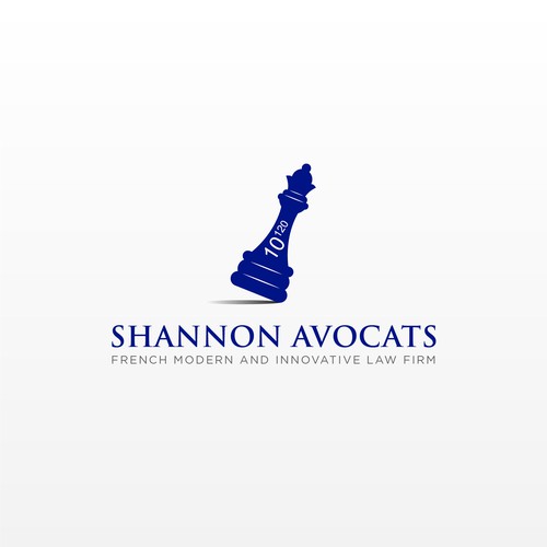 Logo for an innovative law firm, around the universe of chess game Design von dot plus