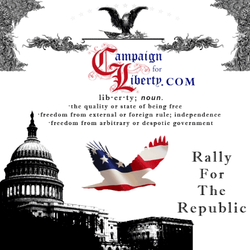 Campaign for Liberty Merchandise Design por aVacationAtGitmo