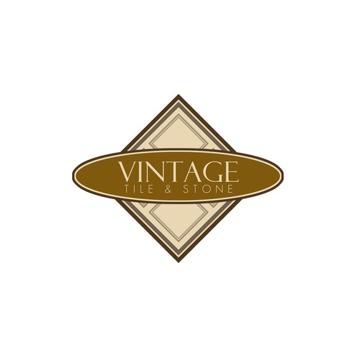 Create the next logo for Vintage Tile and Stone Diseño de Shammie