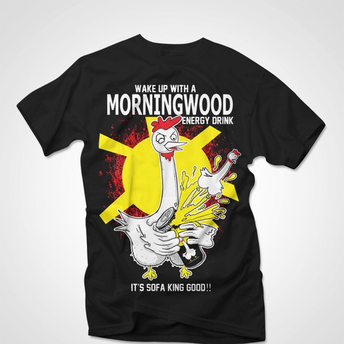 t-shirt design for MORNINGWOOD ENERGY LLC Design by Zyndrome
