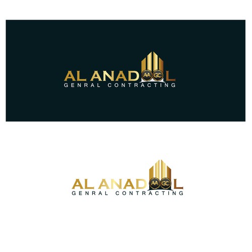 Design attractive logo for "Al Anadol General Construction Company" Design by Rafi Malikul Mulki