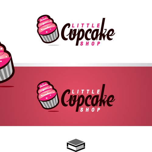 LOGO-  for  CUPCAKE  BAKERY Design by v_ine