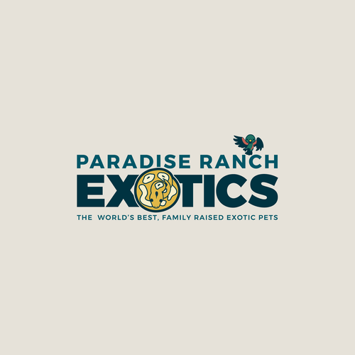 Logo for Exotic Animal, Reptiles As Pets Business Diseño de Dona B