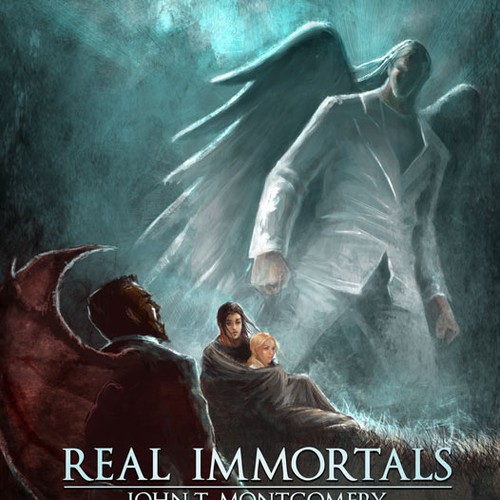 Help design a new Fiction Series book cover - Real Immortals Design by paganus