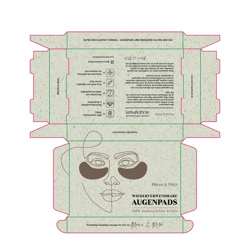 Create premium packaging for a cosmetics startup! Design by RUDI STUDIO