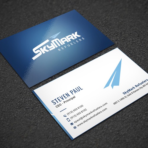 Need business card redesign for Aircraft Truck Fueling company Design by H_IMAM