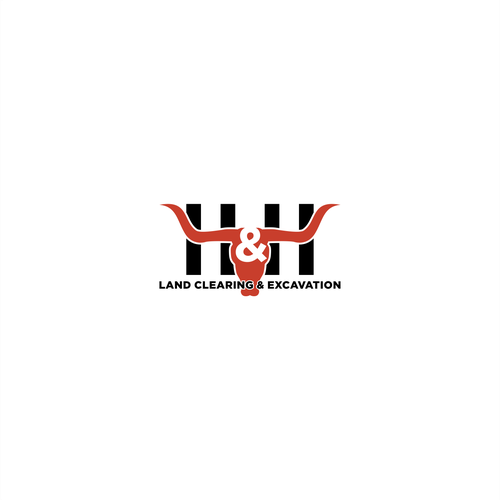 LOGO AND LETTER HEAD FOR H&H LAND CLEARING AND EXEXCAVATION Design von RedvyCreative