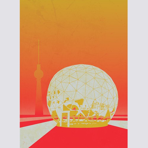 99designs Community Contest: Create a great poster for 99designs' new Berlin office (multiple winners) Diseño de gOrange