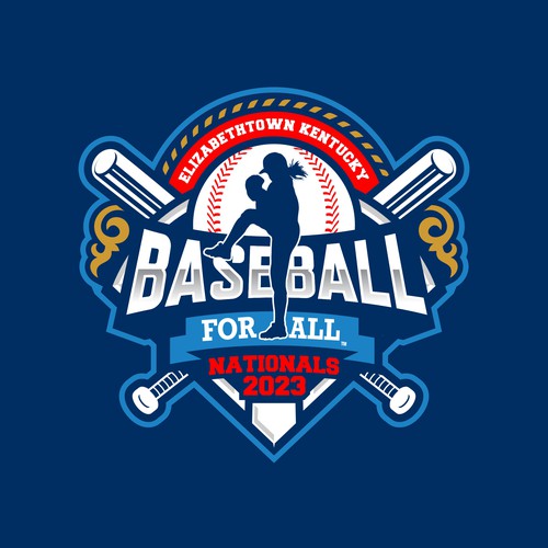 Eye-catching sports logo needed for major baseball event Diseño de indraDICLVX