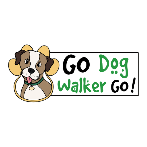 Need fun logo for GO! DOG WALKER GO!  Dog Walking Service-ontwerp door LadyGiuly