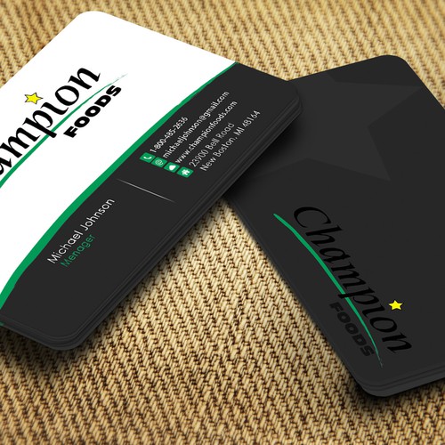 Design A New Business Card, Win The Prize!! Design by milos9399