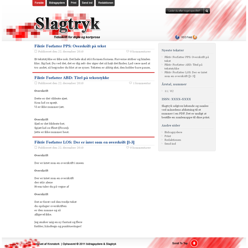 Simple Header and Footer for website Design von pohelasoft