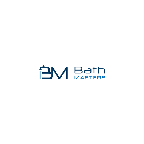 Win WonさんのCreate a Unique and easily identifiable logo for Bath Masters!!デザイン