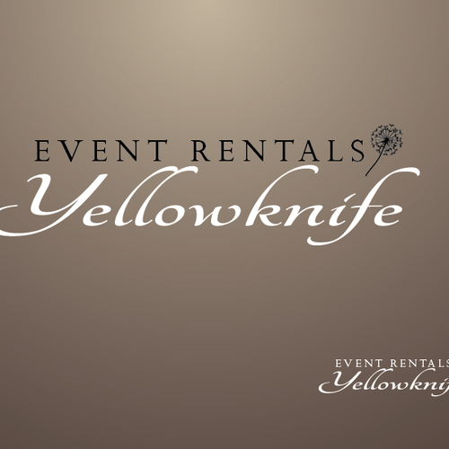 New event and party rental company needs a fun, modern and professional logo. Design by Acidpoptart