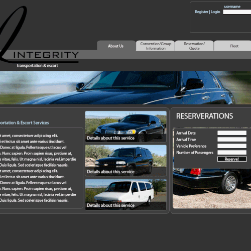 Airport Transportation Service - Uncoded Template - $210 Design by cooperchic