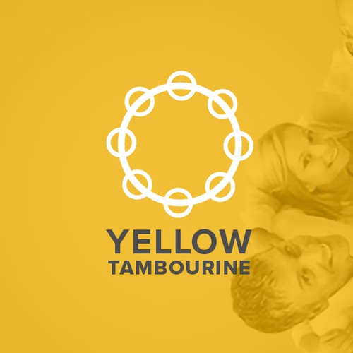 Modern Yellow Tambourine logo for People Operations Consulting to appeal to young startup founders Design réalisé par Martin the Designer