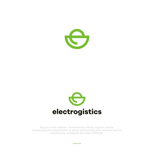 Design a logo for an eco-friendly electric logistics company Design by Nine™