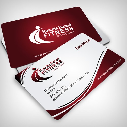 Results Based Fitness needs a new stationery Design by Umair Baloch