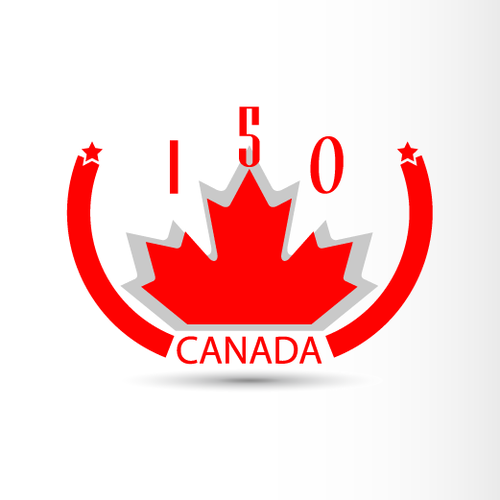 Community contest: Design Canada’s 150th birthday logo! Design by arish0011
