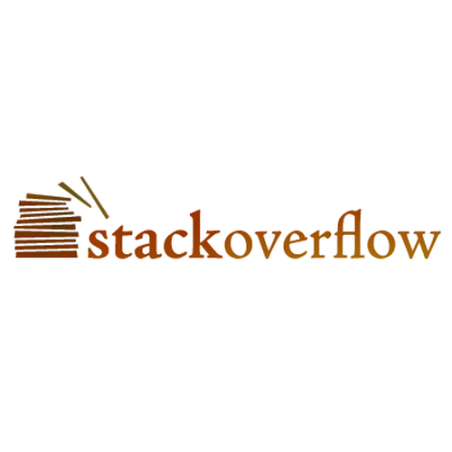 logo for stackoverflow.com Design por hooktail