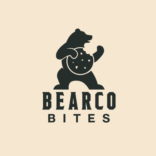 Natural snack food looking for a logo: Bearco Bites | Logo design contest