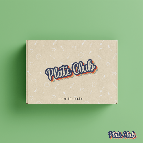 "I created the first paper plate subscription company logo!" - Your next claim to fame Design by Lucy Villalvazo