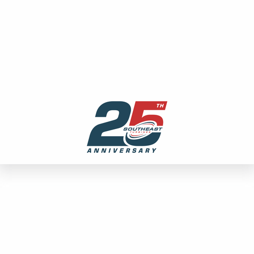 Modern 25th Anniversary Logo Design by Saffi3