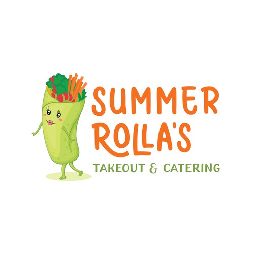 Looking for creative Mascot Logo design for Takeout & Catering Service Design by Keyshod