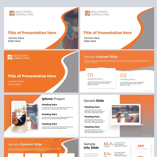 Design di 101 Solutions PPT Design di Creativedzine