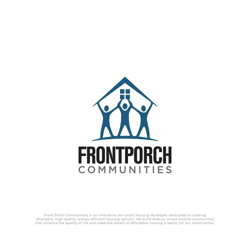 Front Porch Communities - A Not For Profit housing developer with a community focus Design réalisé par RaccoonDesigns®