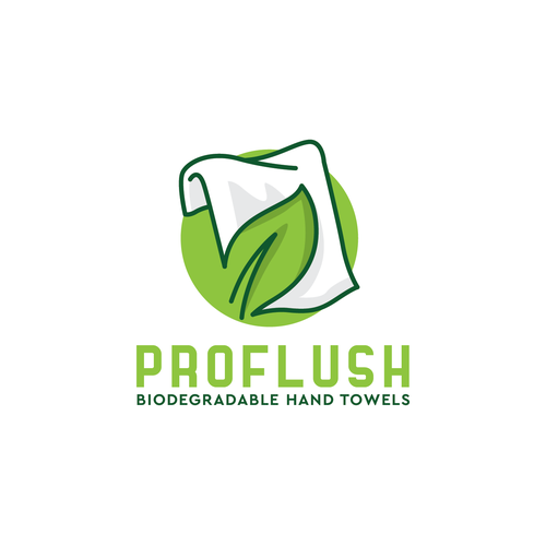 biodegradable flushable hand towels Design by Aries W