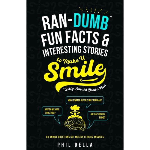 Ran-Dumb Fun Facts Book Cover Design by Syarif HC