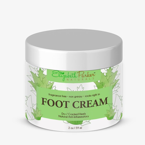 nmariaulfさんのFoot Cream redesignデザイン