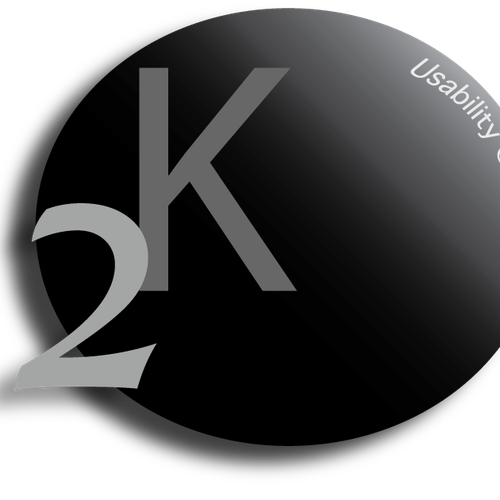 2K Usability Group Logo: Simple, Clean Diseño de Donachello