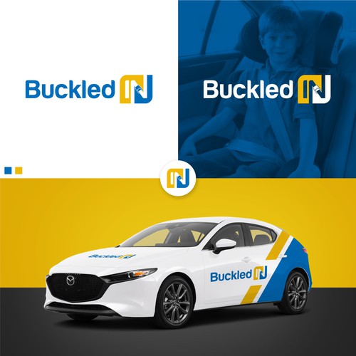 Student transportation company needs to get Buckled In to a new logo. Diseño de DA♕NU