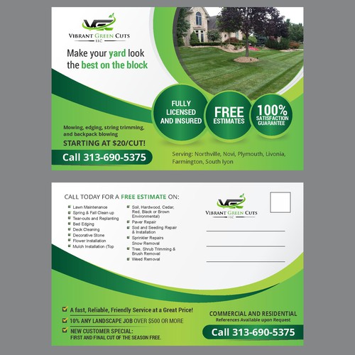 Lawn and Landscape Advertisement Design by Dzine Solution