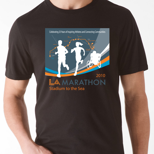 LA Marathon Design Competition Design by Ultimate_Mike