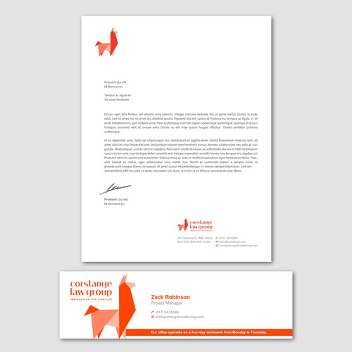 Stationery contest entry by CurveSky™ ☑️