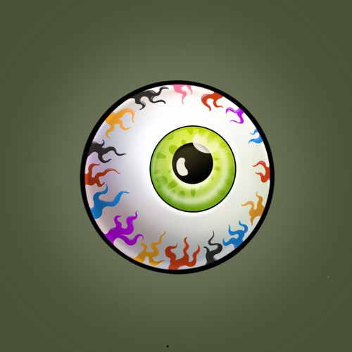 Techno Eyeball Design Design by Abrahamnaji