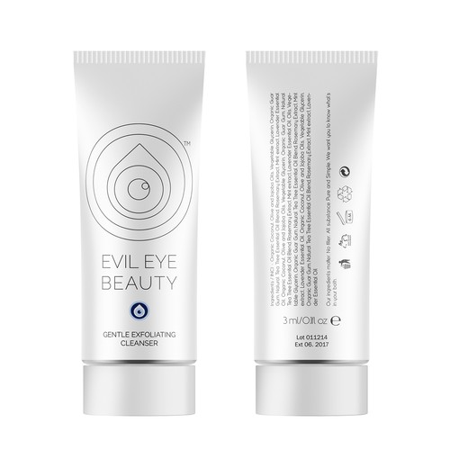 Evil Eye Beauty needs a fun & modern cosmetic tube designed. Design by bcra