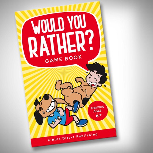 Fun design for kids Would You Rather Game book デザイン by Julian Jabez