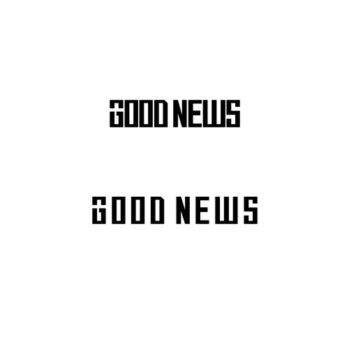 Good News: A trendy, minimalist clothing brand in need of a logo Design by Design Nation Inc