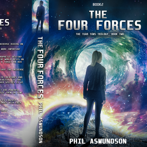 Book cover for second book in hard science fiction novel trilogy Design by RAGON..