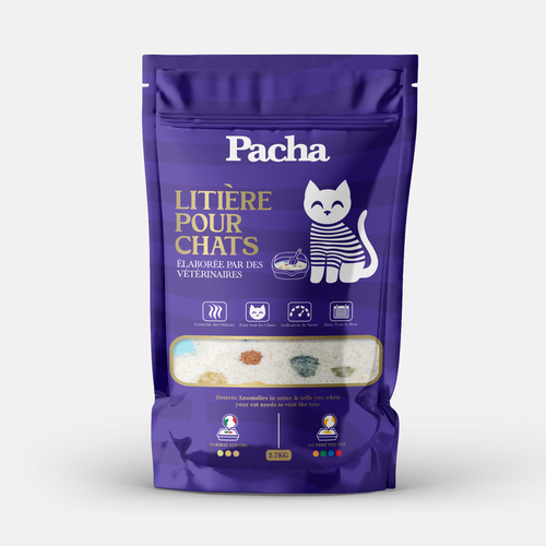 Cat Litter startup Minimalistic packaging - Contest Design by SONUPARMAR