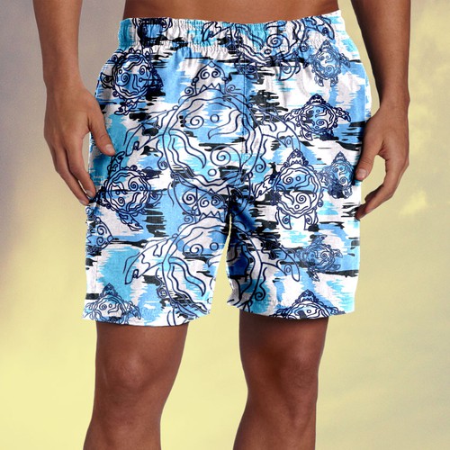 Men's Athletic Shorts Designs/Patterns Design by Gagilend