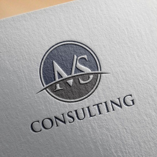 consulting company logo Design by evilbeat™studio