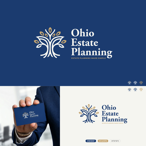 Design by Yellow Quote titled "Ohio Estate Planning Logo"