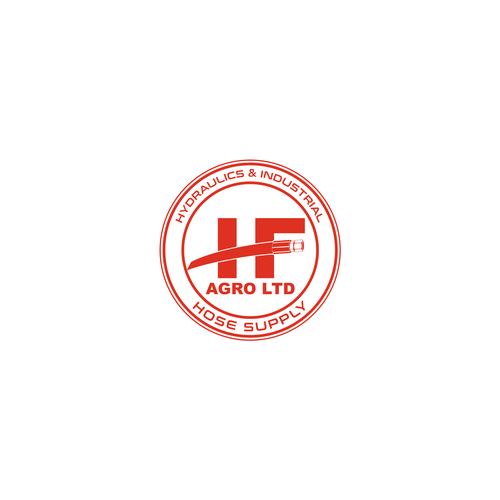 Hydraulic hose shop logo Design by responsif