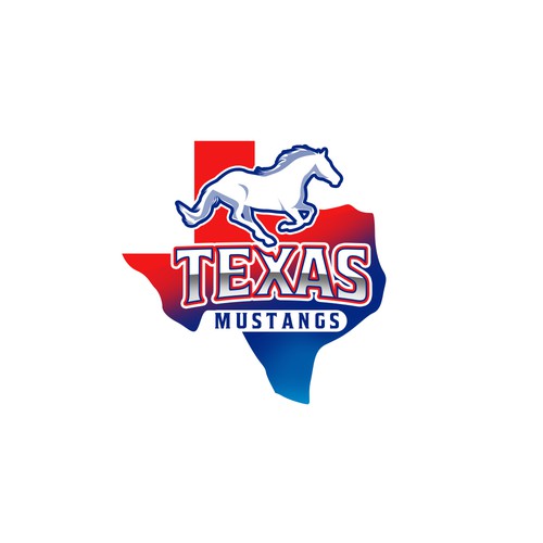 Diseño de Texas Mustangs de The Seño